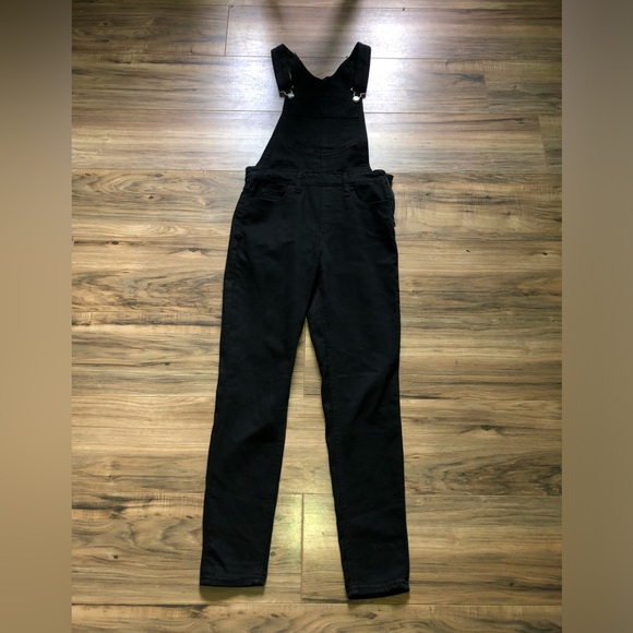 Levi black overalls bibs - Picture 1 of 5